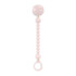 Clip para chupete Suavinex silicona ESSENCE Rosa Clasico
