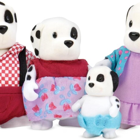 Familia de animales coleccionables Perros Woofwinkle