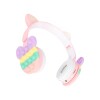 Auriculares bluetooth Pop It diseño con orejas Auriculares bluetooth Pop It diseño con orejas