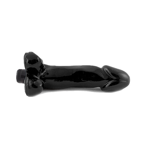 Dilatador Anal Benjamín Con Micro Vibro Negro