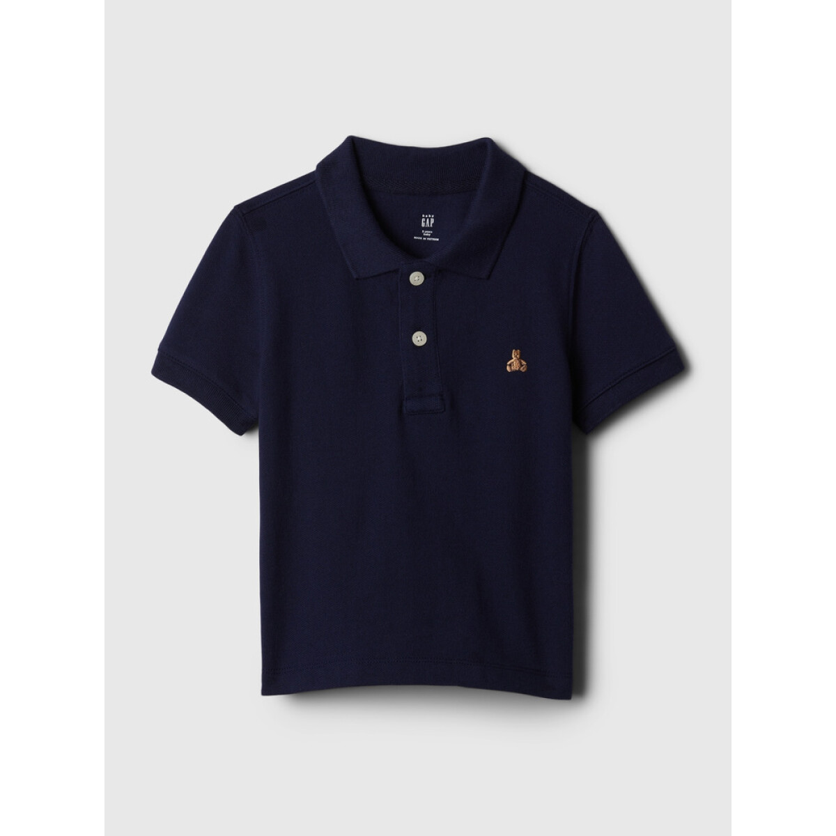 SS PIQUE POLO SPR24 - NAVY UNIFORM 