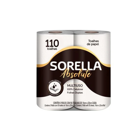 Rollo Cocina 2 Rollos SORELLA ABSOLUTE Rollo Cocina 2 Rollos SORELLA ABSOLUTE