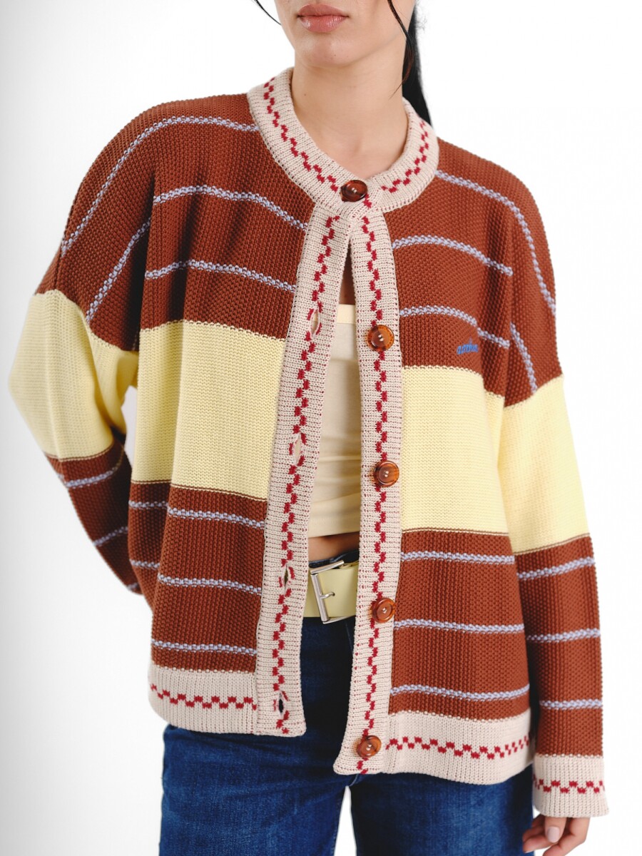 Cardigan Glory SS27 PRE ORDER - Chocolate 
