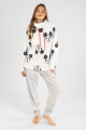 Sweater sherpa mickey Marfil