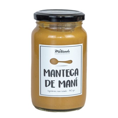 Manteca de Maní La Molienda 340g Manteca Mani La Molienda 340g
