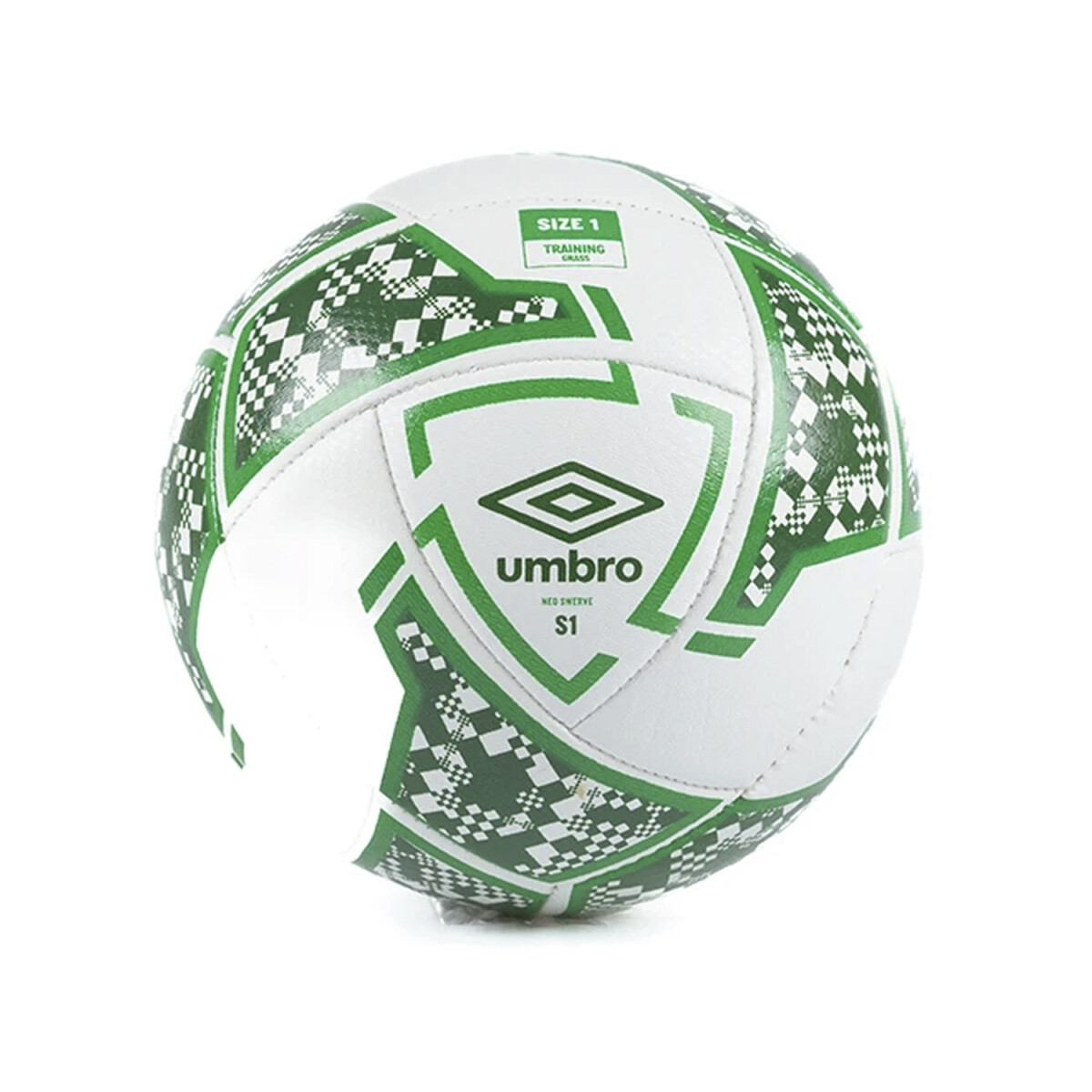 Mini Pelota de Futbol Umbro Neo Swerve Mini - BLANCO / VERDE 
