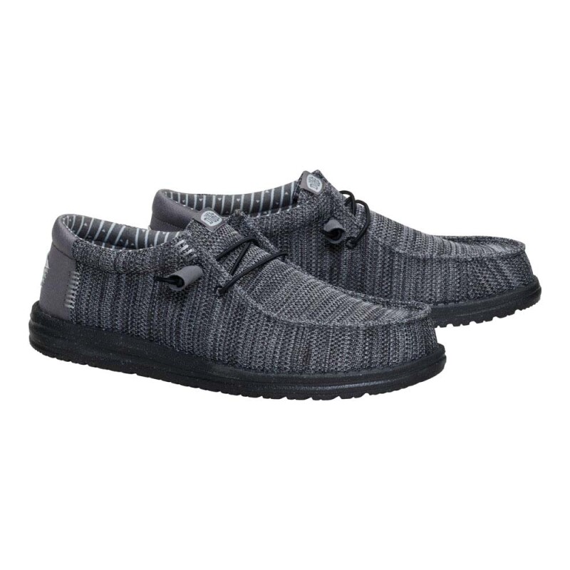 Wally Stretch Sox - Hombre Granite Grey/black