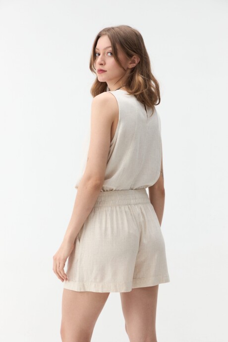 SHORT ANTURIO Beige