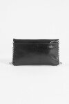 Bandolera party shinny con tachas negro