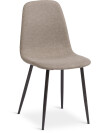 Silla de comedor JONSTRUP tela beige Silla de comedor JONSTRUP tela beige