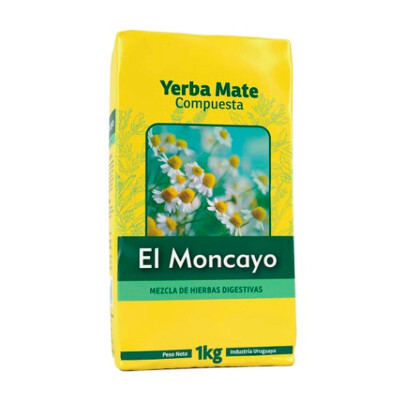 Yerba Compuesta El Moncayo con hierbas digestivas 1kg Yerba Moncayito Hier Dig 1kg