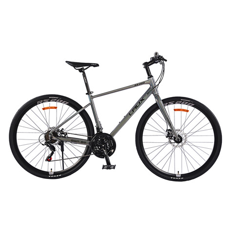 Bicicleta De Montaña Laux Hurricane 21v Rodado 29/700 43'' GRIS