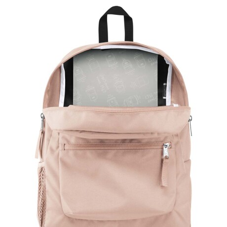 MOCHILA JANSPORT CROSS TOWN - BLACK MISTY-ROSE