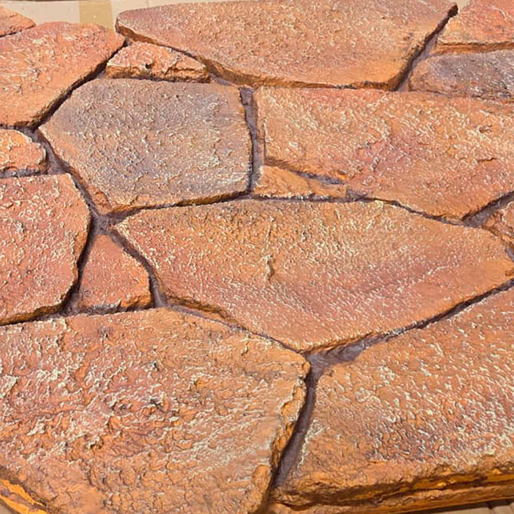 Revestimiento para exterior de poliuretano imitación piedra /  placa de 160x87 cm Revestimiento Para Exterior De Poliuretano Imitación Piedra /  Placa De 160x87 Cm