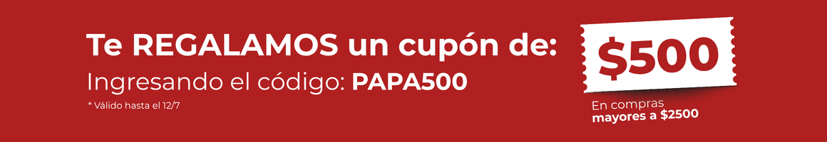 Banner cupón regalo Día del Padre