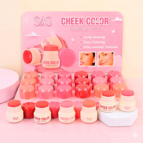 SAS Rubor en crema Rosa Intenso