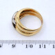 Anillo En Oro 18K En 2 Tonos Anillo En Oro 18K En 2 Tonos
