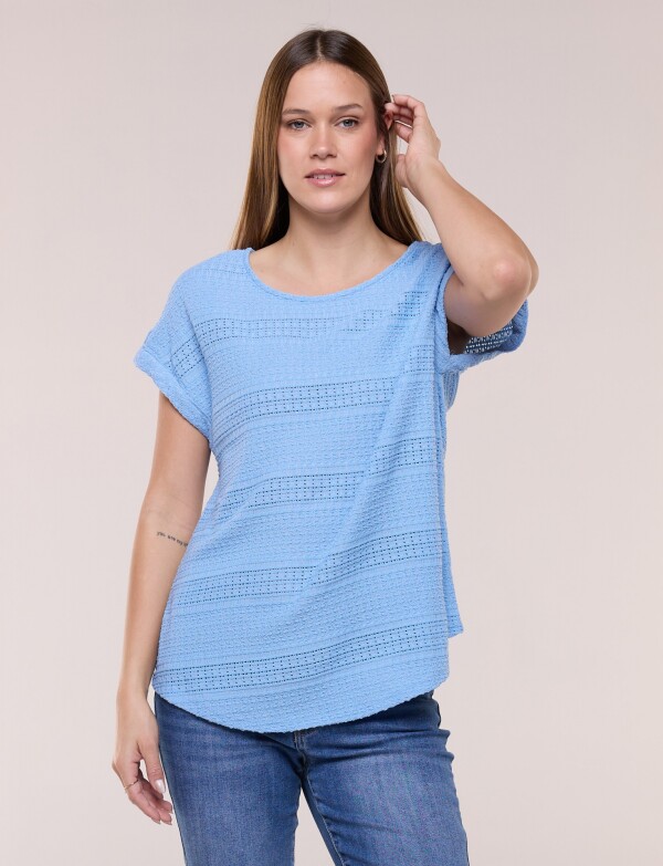 Blusa Pointelle CELESTE