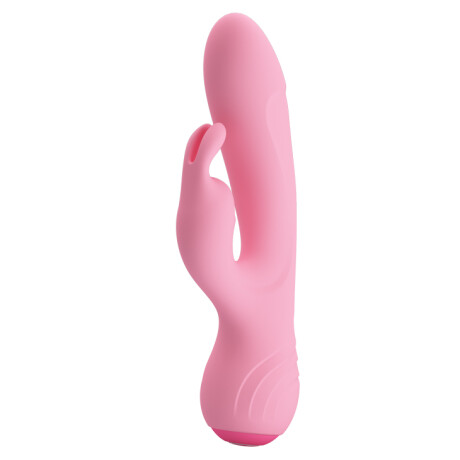 Vibrador Doble Silicona Broderick Pretty Love Rosa