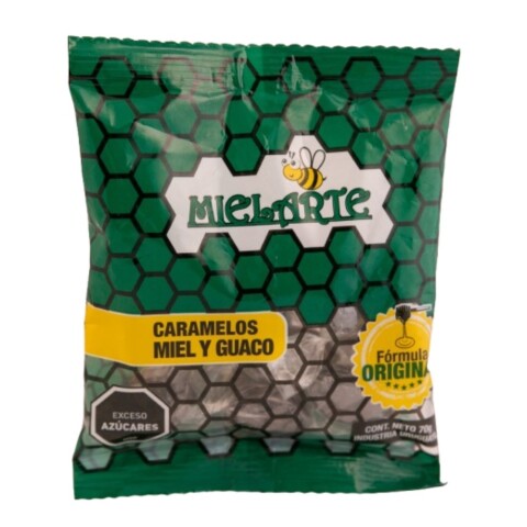 Mielarte caramelos de miel y guaco 70g Mielarte caramelos de miel y guaco 70g