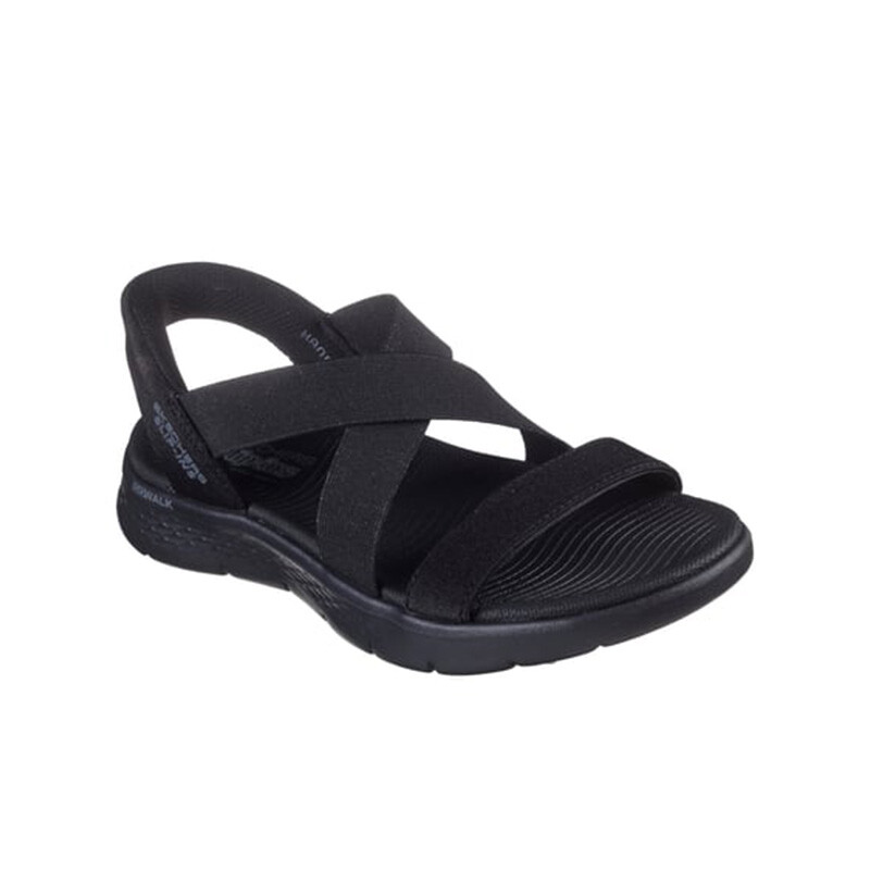 Sandalias Slip-Ins Go Walk Flex Negro