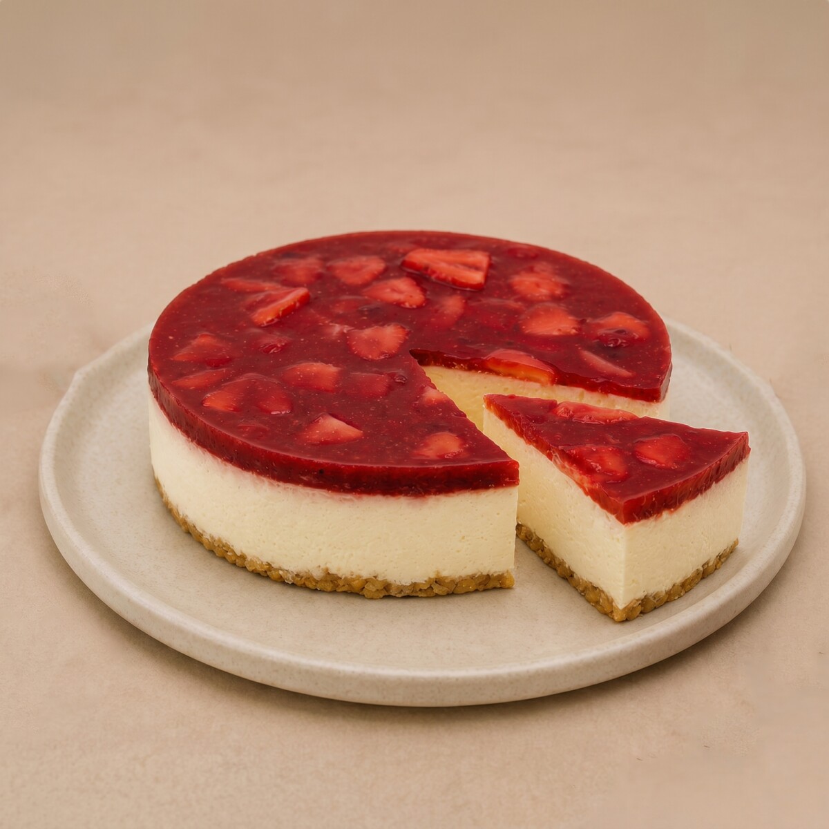 Postre Cheesecake de Frutilla - cheesecake-frutilla 