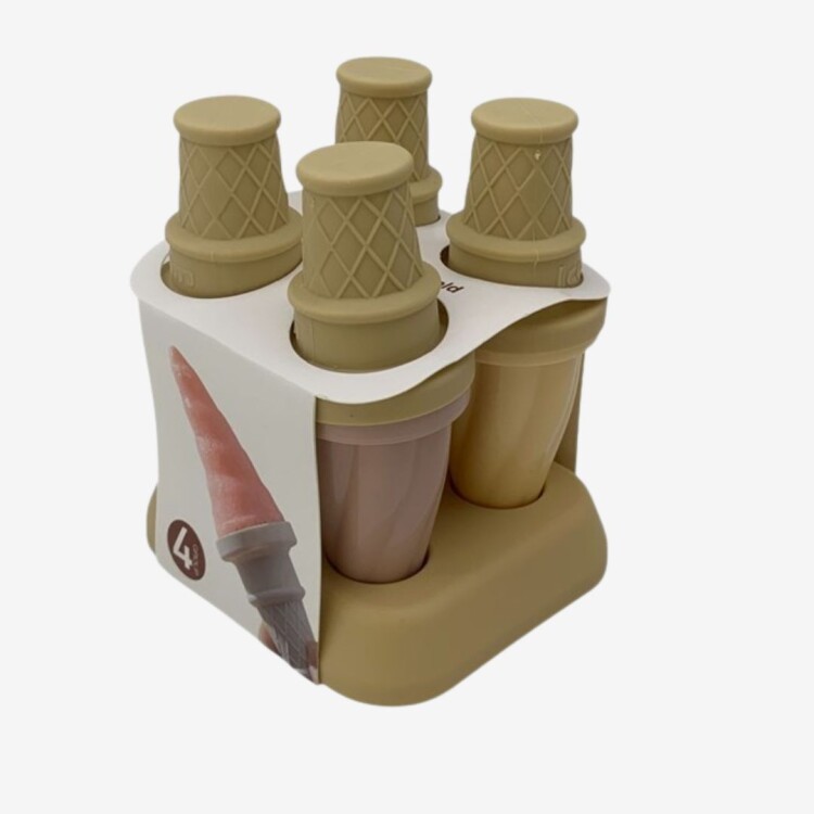 MOLDE PARA HELADOS X 4 CON BASE MOLDE PARA HELADOS X 4 CON BASE