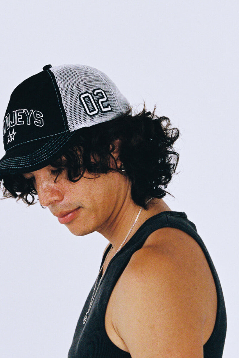 Black Icon Trucker Negro