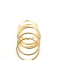 Brazalete Vega, Set 6 Pcs Dorado