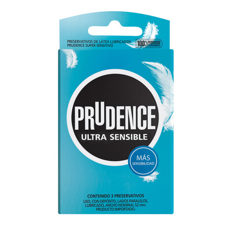 Preservativos Prudence Ultra Sensibles Preservativos Prudence Ultra Sensibles