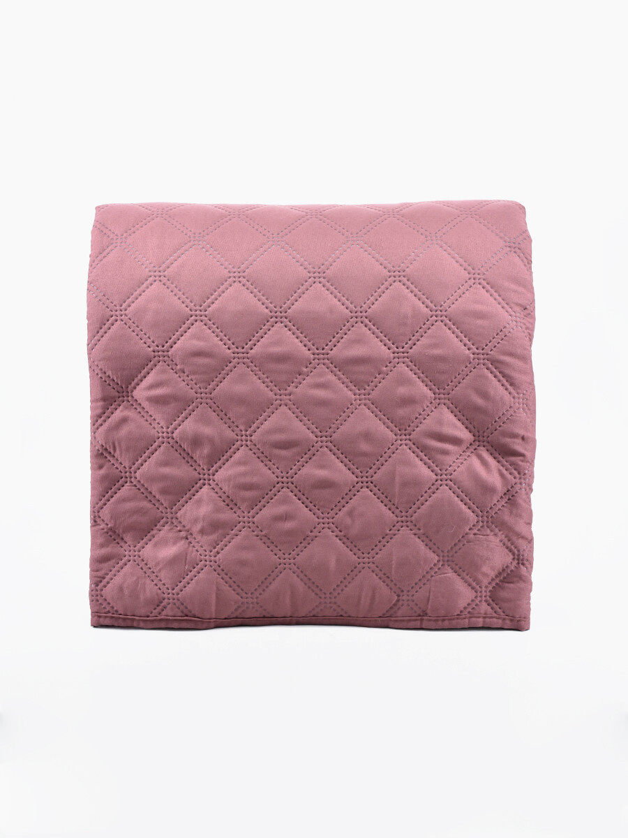 COLCHA 2 PLAZAS - TERRACOTA 