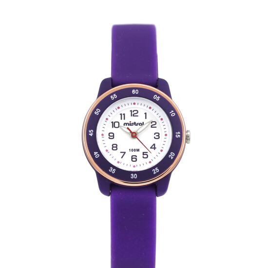 Reloj Mistral Deportivo Silicona Violeta 0