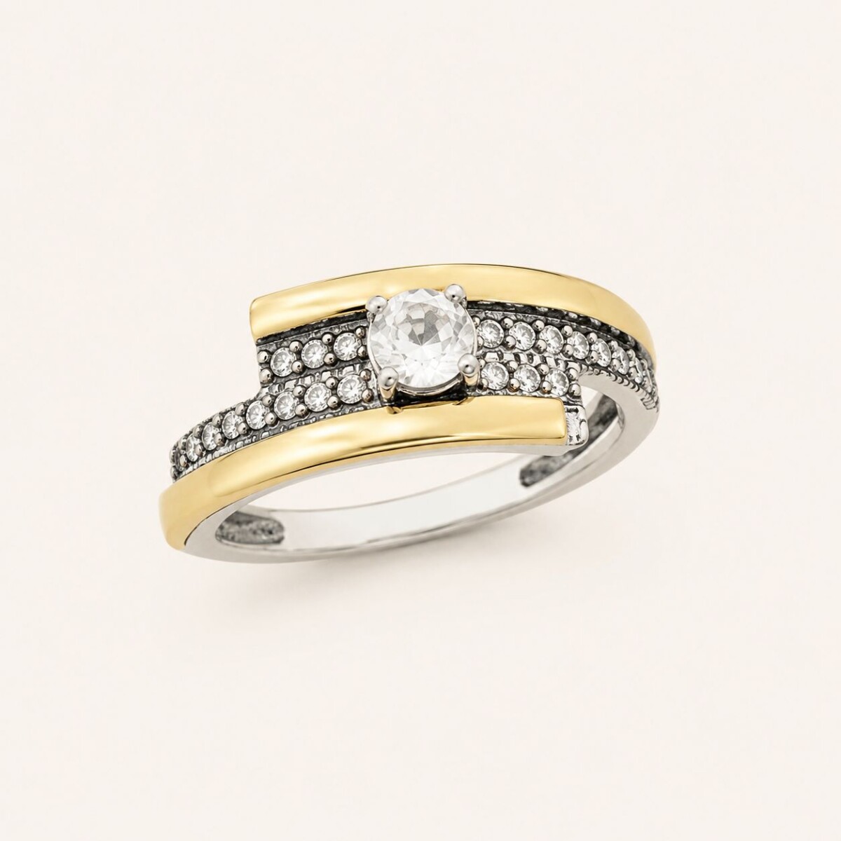 Anillo Willow - Plata y Oro 