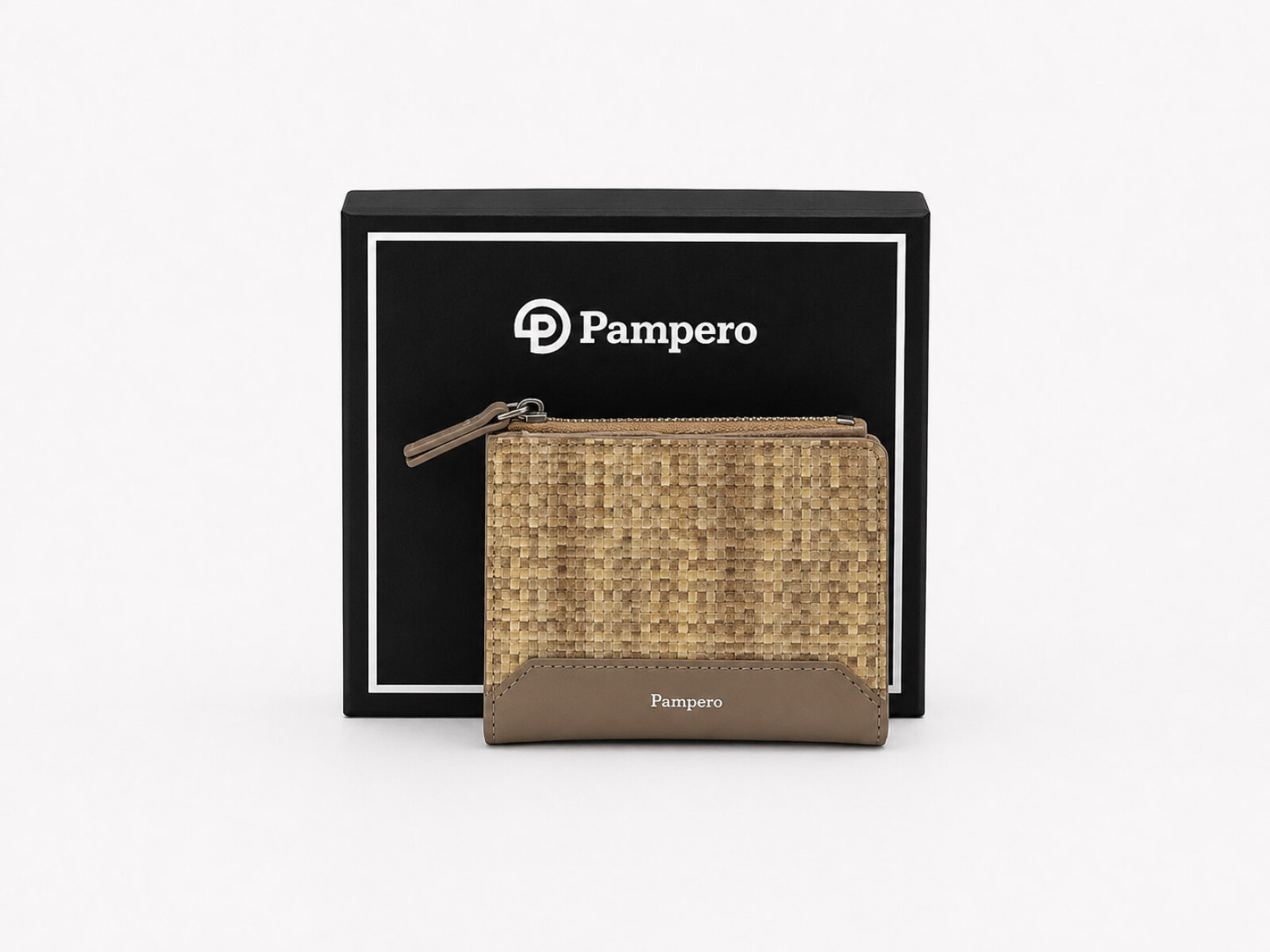 MONEDERO CHICO TELAS - Taupe 