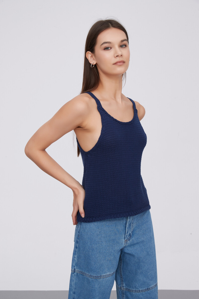 Musculosa Misure - Azul Marino 