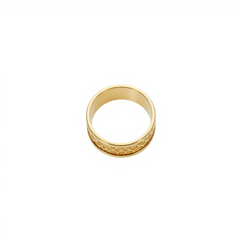 Anillo Esclavo- Oro bajo-Sin Piedra-AN5844 sinpiedra