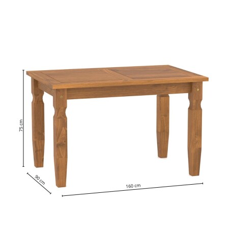 Juego de Comedor 6 Sillas Línea Naturale Roble