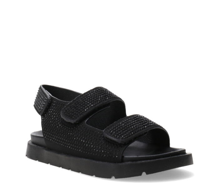 Sandalias de Niña MINI Miss Carol MURRAY con strass Negro