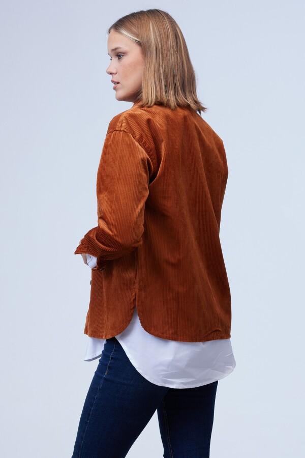 Sobrecamisa Corderoy TOSTADO