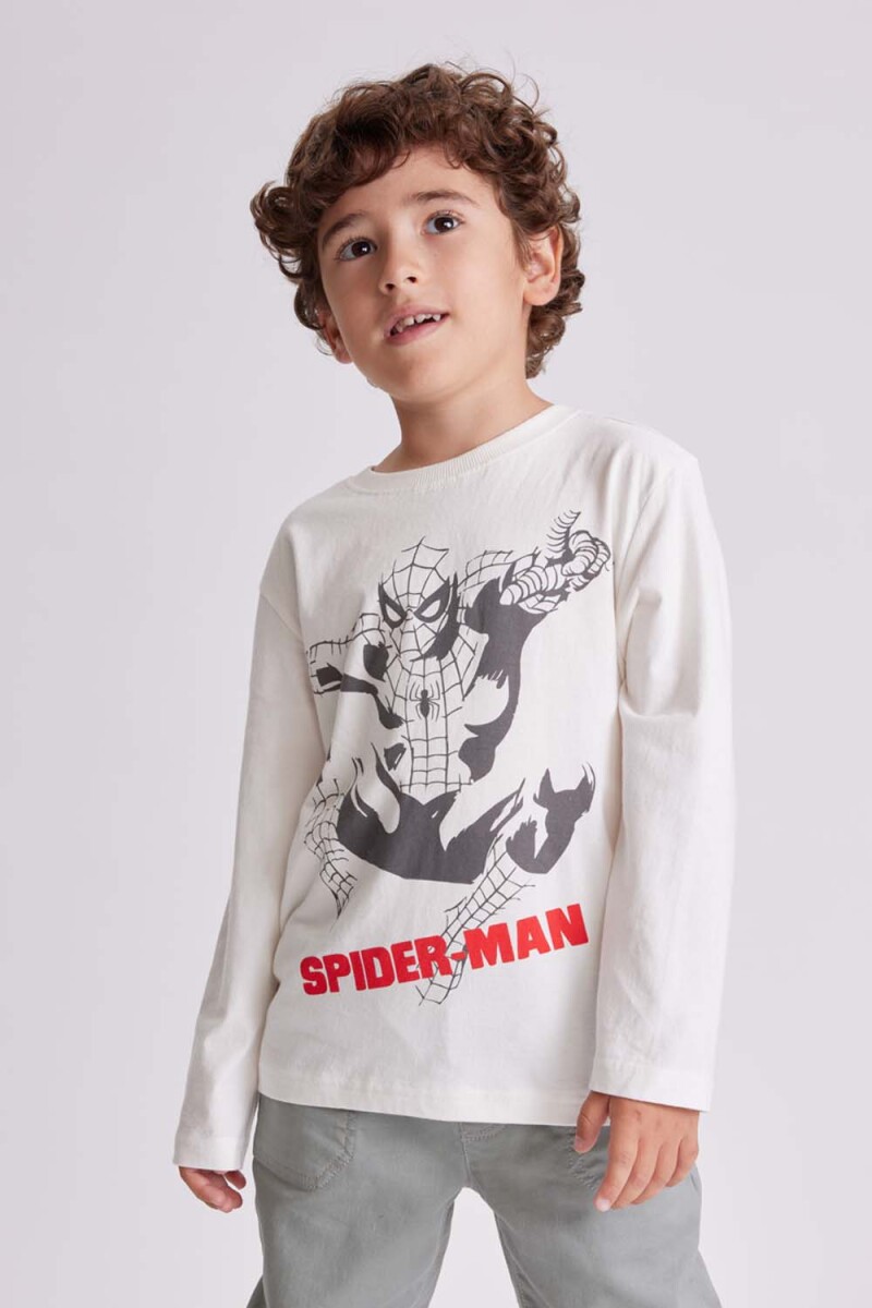Remera estampada Blanco