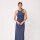 VESTIDO LARGO SOLINA POLANCO Azul