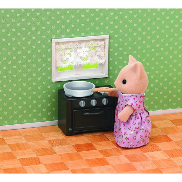 Sylvanian Families Set Horno Cocina Juguete Accesorio Sylvanian Families Set Horno Cocina Juguete Accesorio