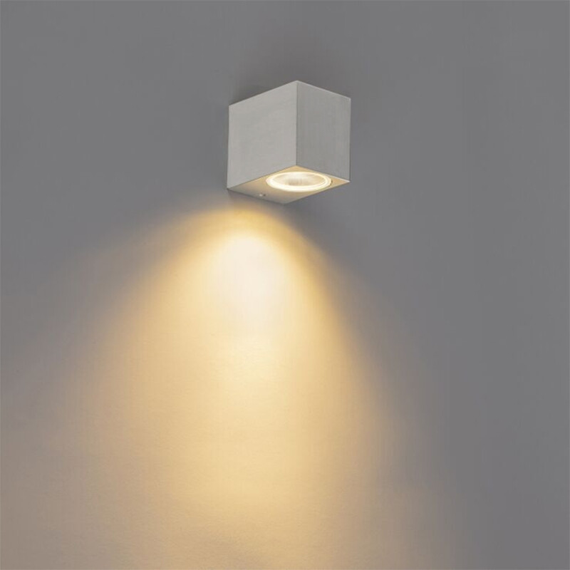 ADAP21 Lámpara de Pared Unidireccional Minimal Pequeño Gris