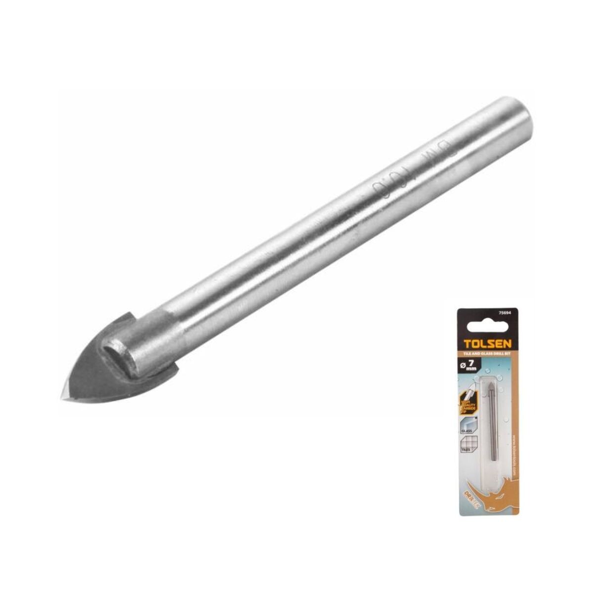 Mecha P/vidrio Y Azulejo 6mm Tolsen 