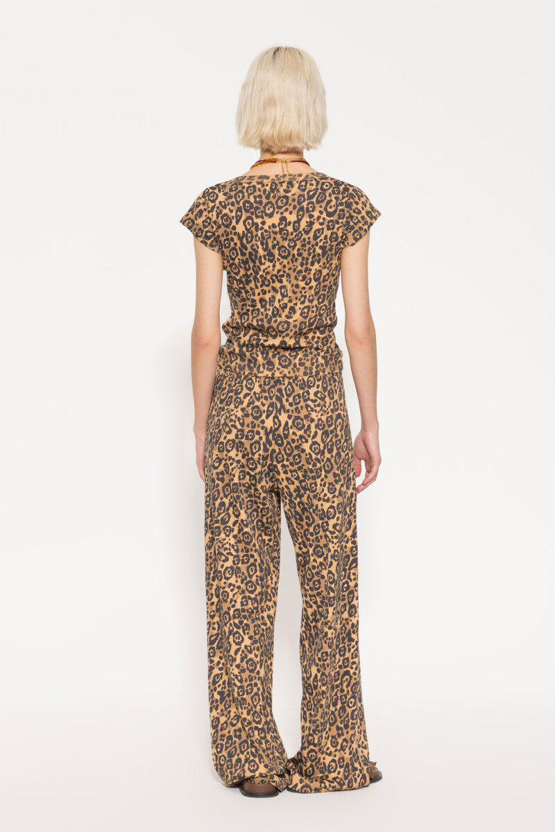 PANTALON FINI Leopardo
