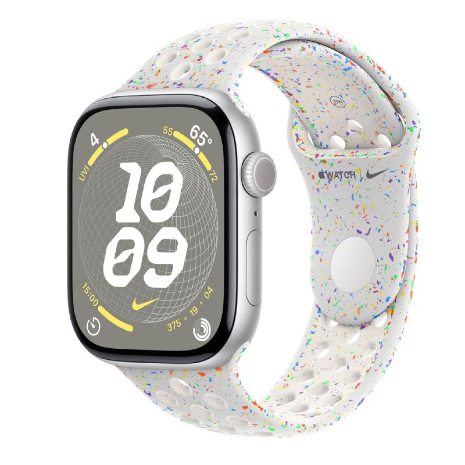 Apple Watch Series 10 46mm Silver Al Pure Nike SB S/M (MWX03LW/A 