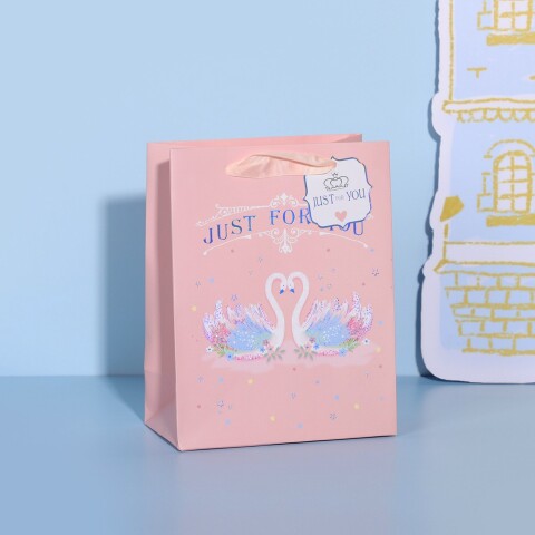 BOLSA DE REGALO CISNE HERMOSO (ROSA/S) BOLSA DE REGALO CISNE HERMOSO (ROSA/S)