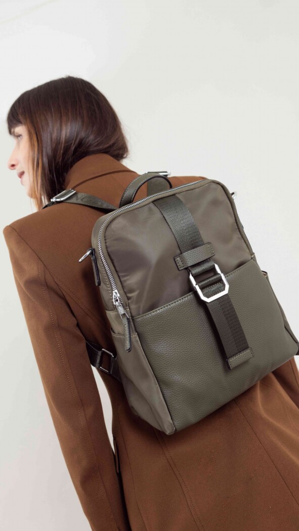 MOCHILA AMBI VERDE MILITAR