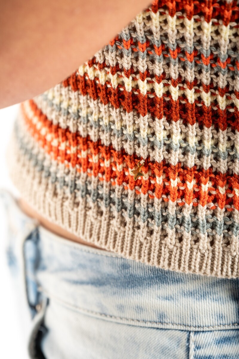 Top Tejido Rayado Multi