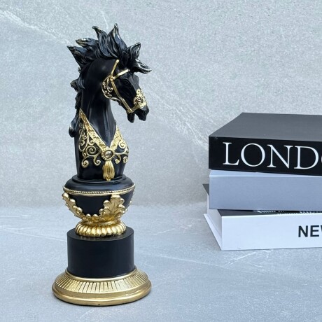 Cabeza Caballo Decorativa Resina 12cm x 10cm x 27.5cm Cabeza Caballo Decorativa Resina 12cm x 10cm x 27.5cm